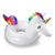 Damen aufblasbarer Einhorn-Schwimmring mit farbenfrohem Design Brehn