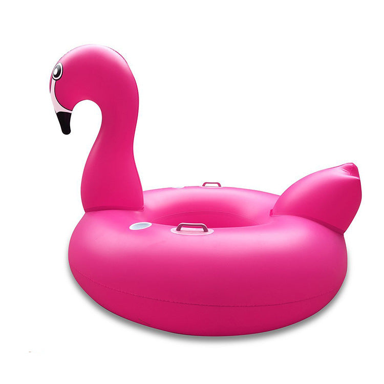 Damen Aufblasbarer Schwimmflamingo Brehn