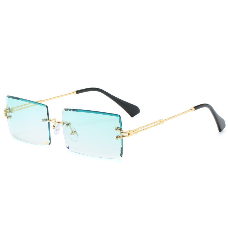Moderne geometrische Rahmen-Sonnenbrille Brehn