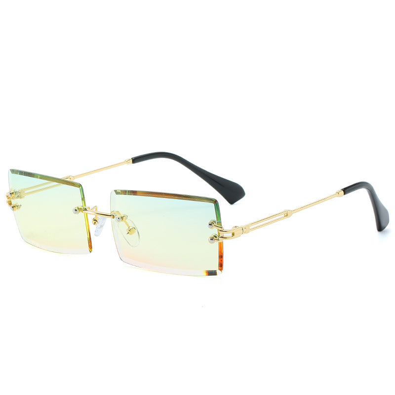 Moderne geometrische Rahmen-Sonnenbrille Brehn