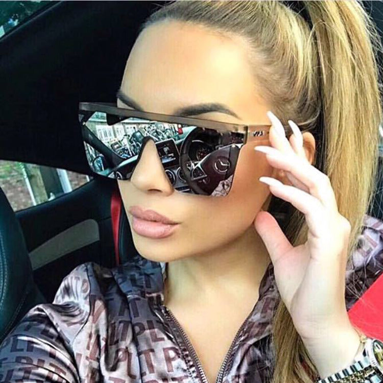 Damen oversized modische Sonnenbrille Brehn