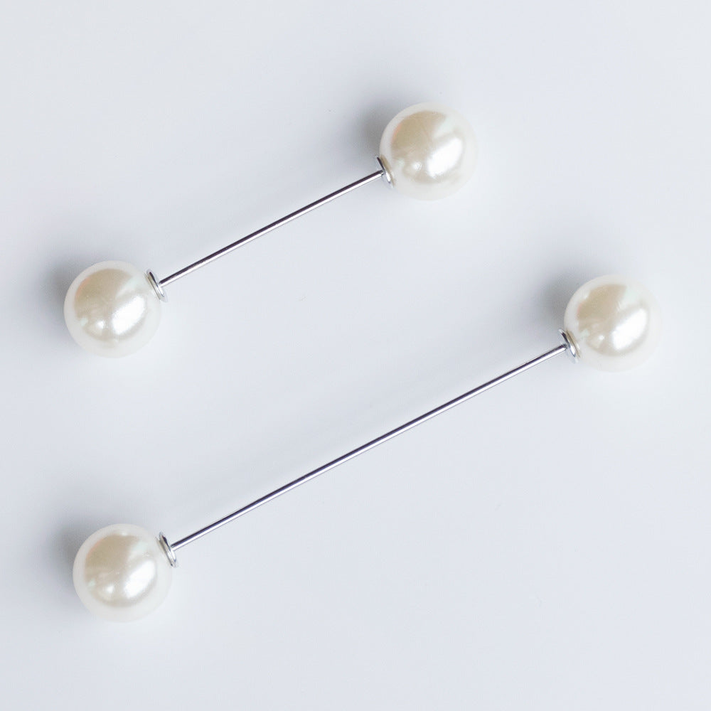 Modern Ball-Stud Brosche Set Brehn