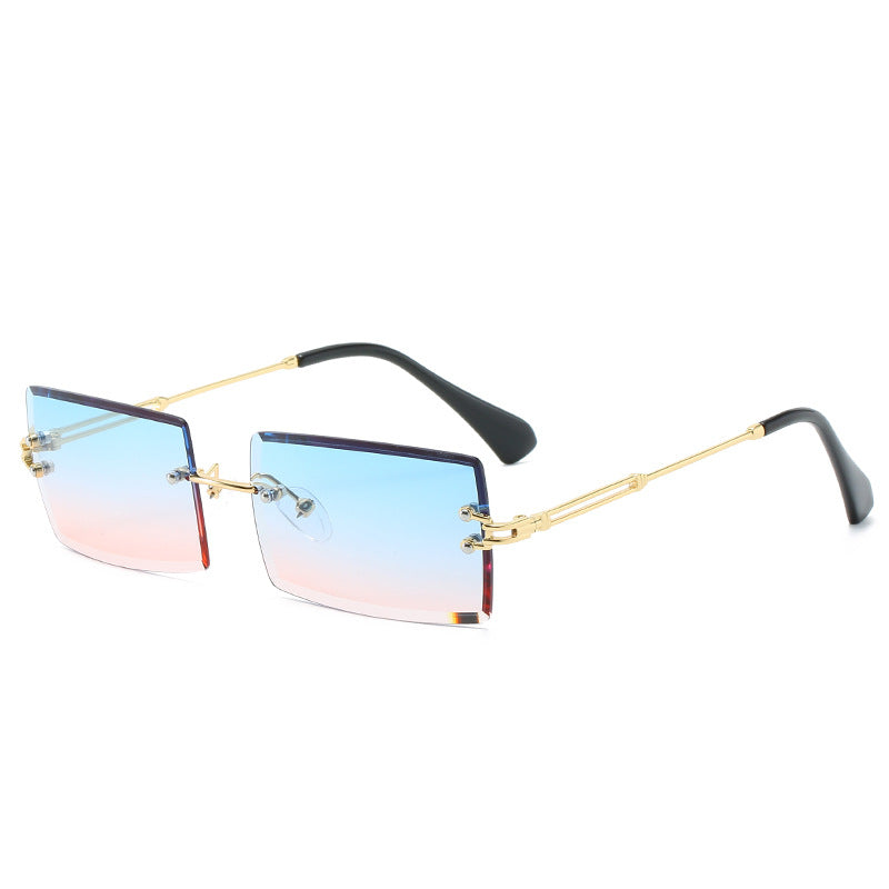 Moderne geometrische Rahmen-Sonnenbrille Brehn