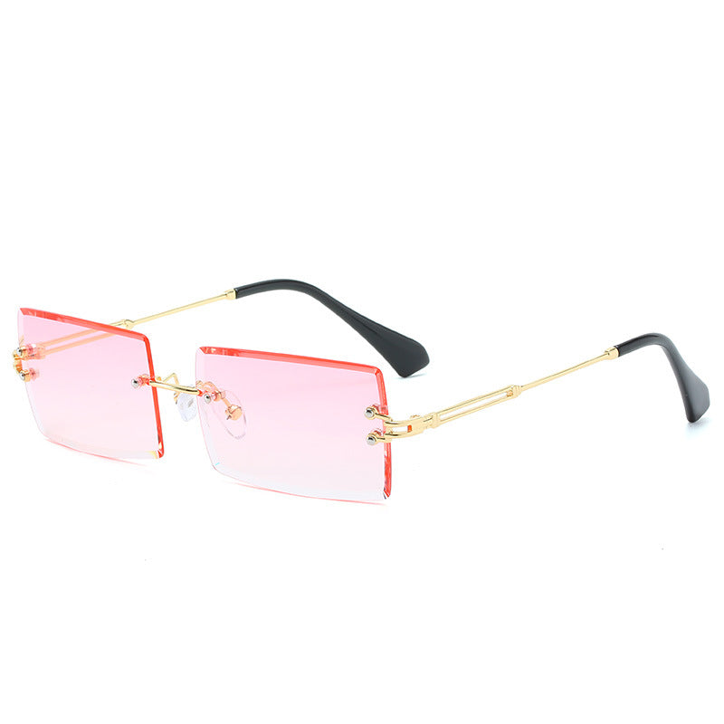 Moderne geometrische Rahmen-Sonnenbrille Brehn