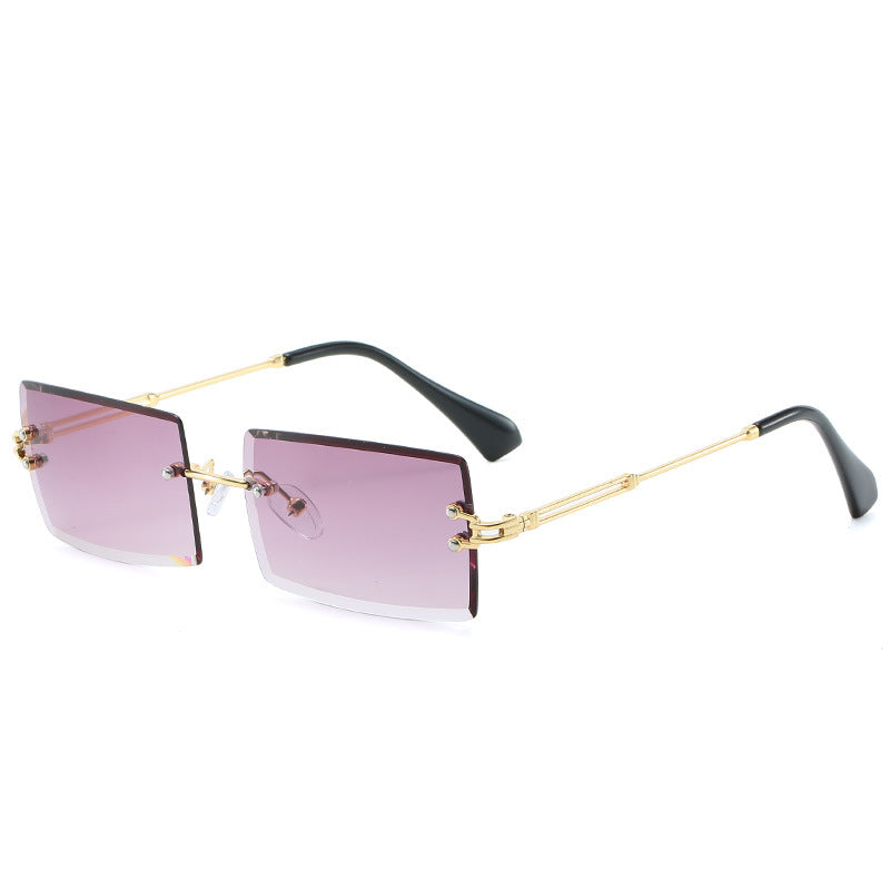 Moderne geometrische Rahmen-Sonnenbrille Brehn