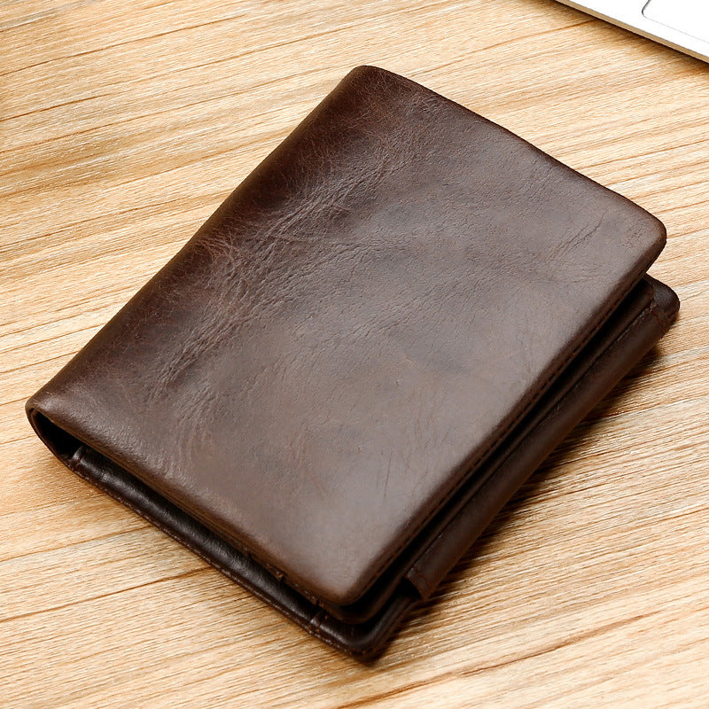 Premium Leder Reisebrieftasche