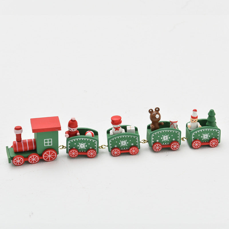 Weihnachtszug Dekofigur Set
