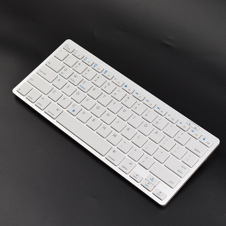 Slimline Bluetooth-Tastatur mit Multifunktionalen Tasten Brehn