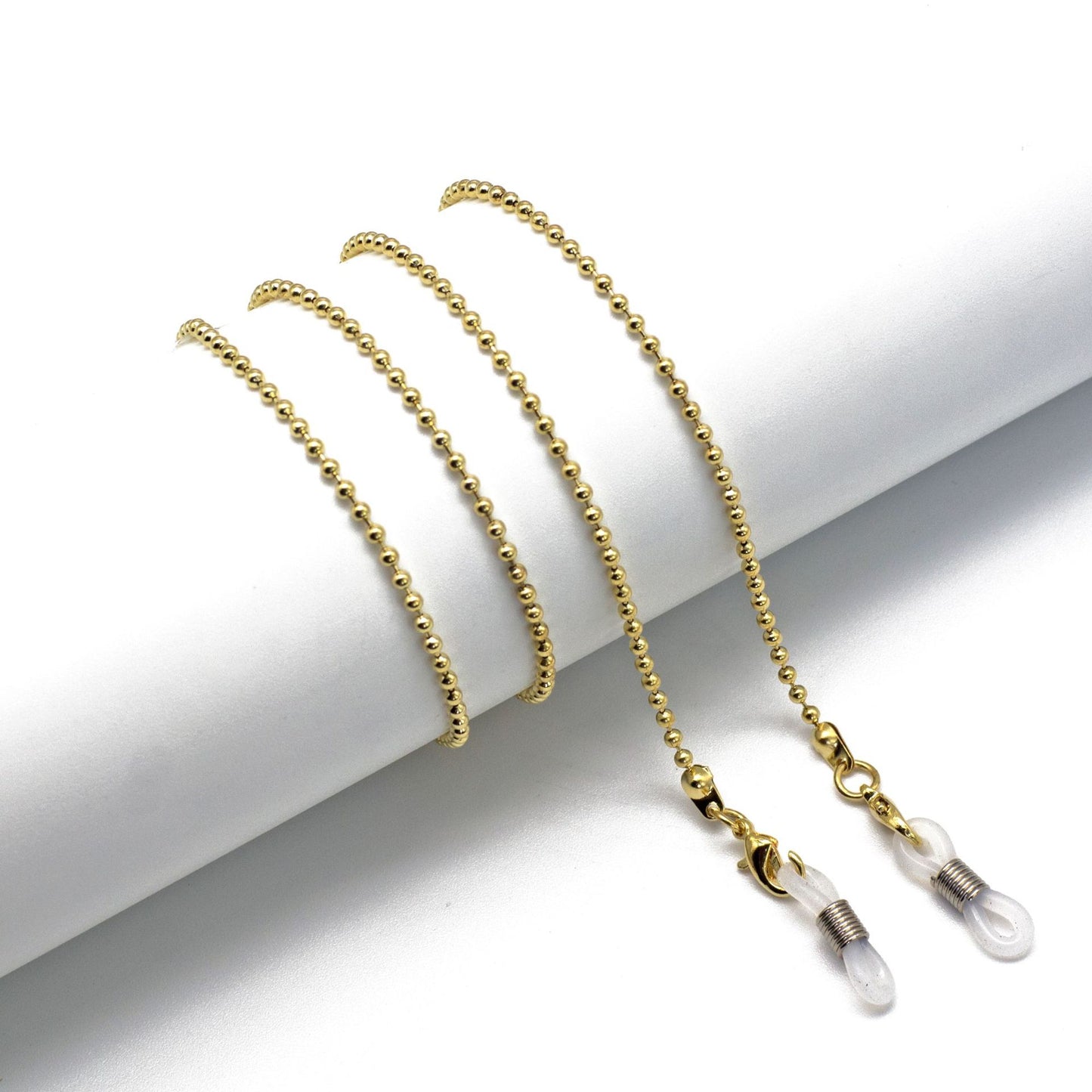 Elegante Perlen Brille Kette Brehn