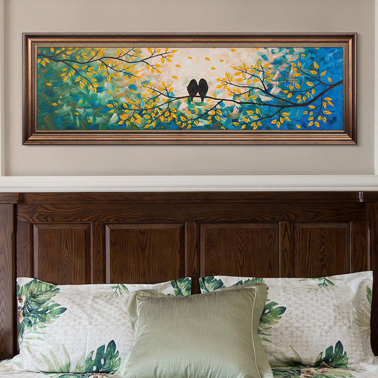 Eingeteiltes Landschaft Kunstdruck