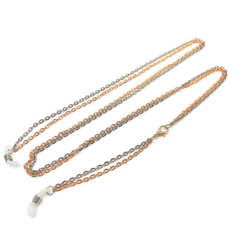 Dual-Layered Metallische Brillen-Kette Brehn