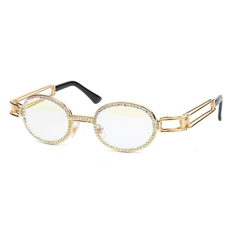 Damen feminine Designer-Sonnenbrille mit extravagantem Rahmen Brehn