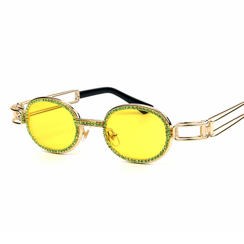 Damen feminine Designer-Sonnenbrille mit extravagantem Rahmen Brehn