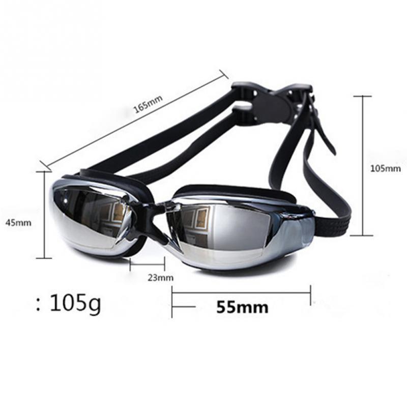 Hochleistungs-Schwimmbrille mit Anti-Beschlag und Uv-Schutz Brehn