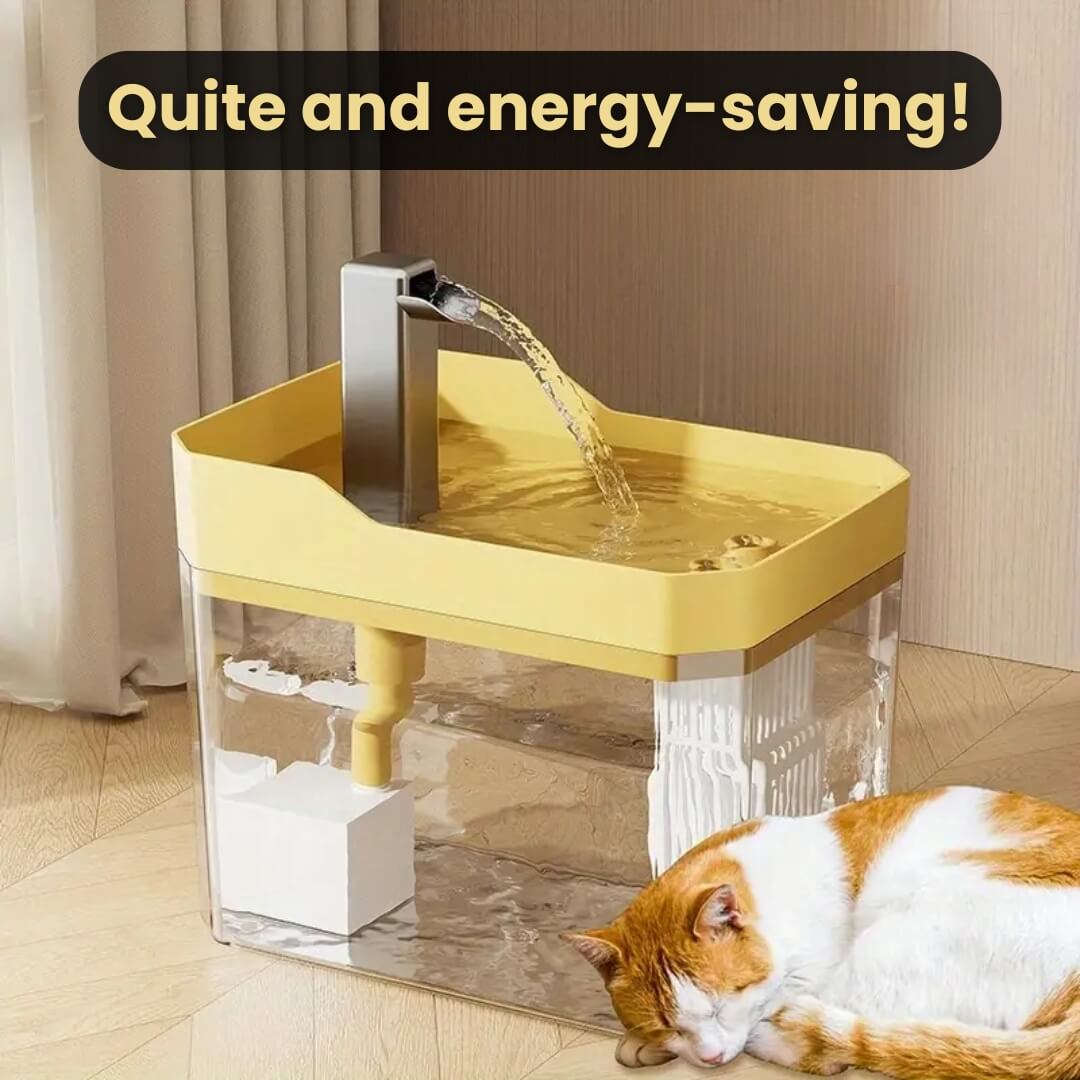 Katzen-Trinkbrunnen 360° Sensor 1,5 L leise | Brehn