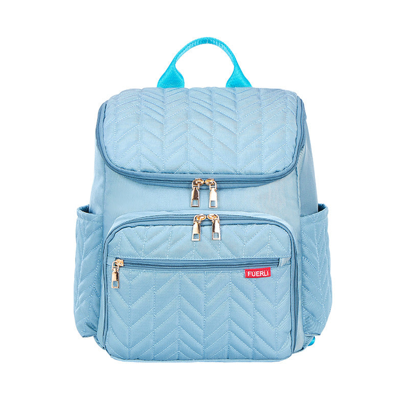 Schicke gesteppt Multi-Fach Rucksack Brehn