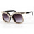 Damen stilvolle Oversize-Sonnenbrille mit funkelnden Strass-Applikationen Brehn