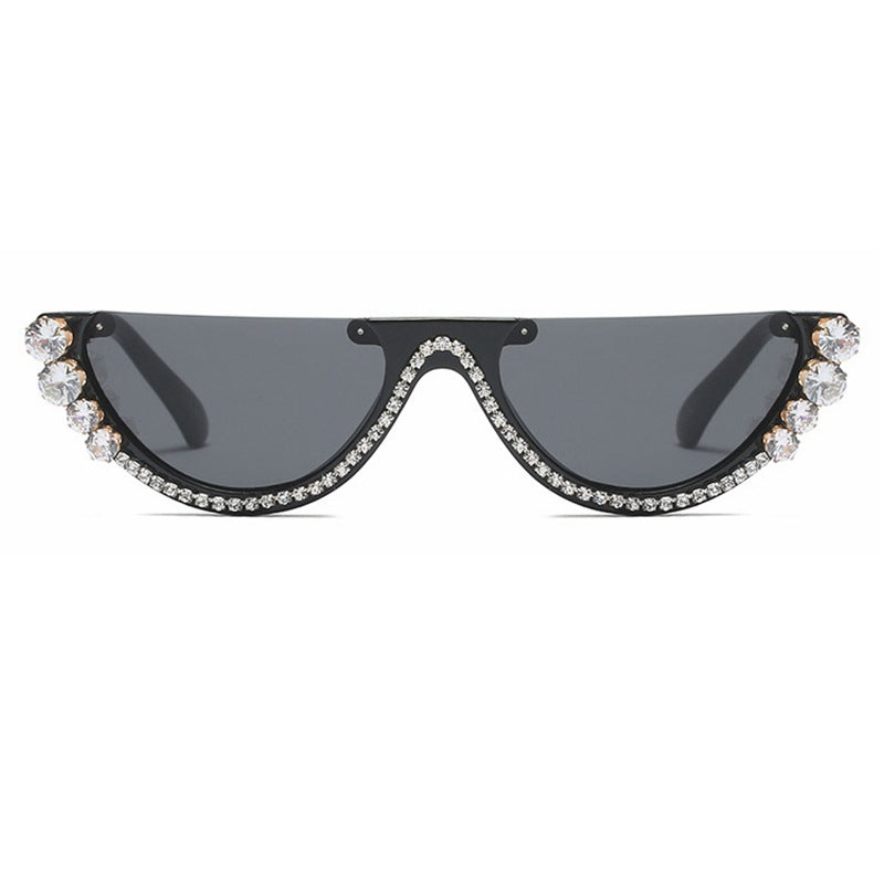 Damen Design-Sonnenbrille mit funkelnden Akzenten Brehn