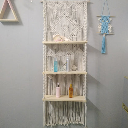 Macramé Wandregal Organizer Brehn