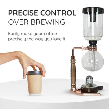 Japanische Siphon-Kaffeemaschine