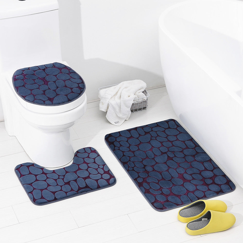 Badezimmermatten-Set Brehn