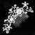 Florale Strass-Haarspange Brehn