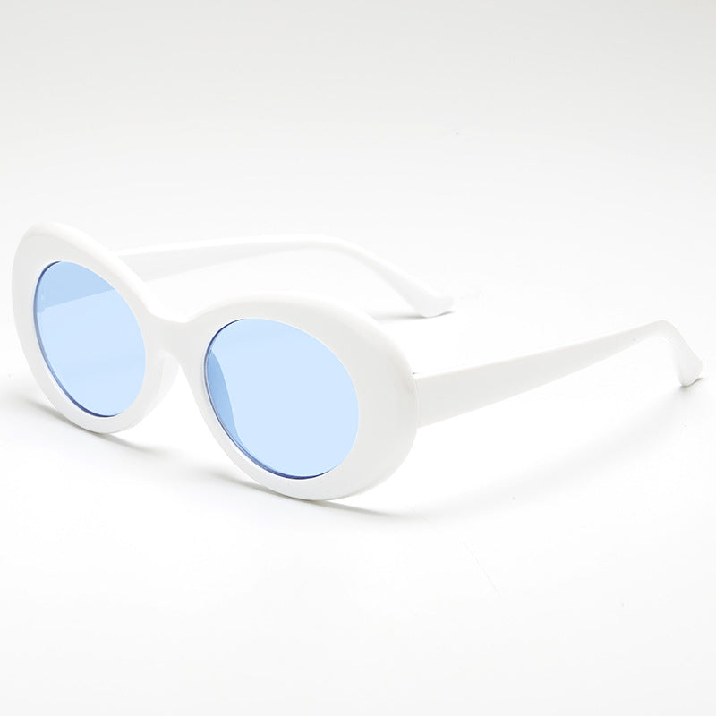Damen modische ovaler Sonnenbrille Brehn