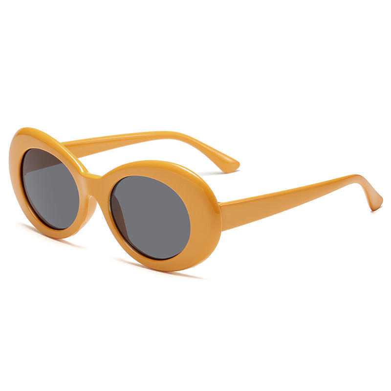 Damen modische ovaler Sonnenbrille Brehn