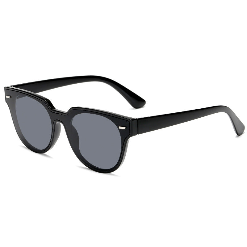 Damen modische Katzenaugen Sonnenbrille mit hochwertigem Kunststoffrahmen Brehn
