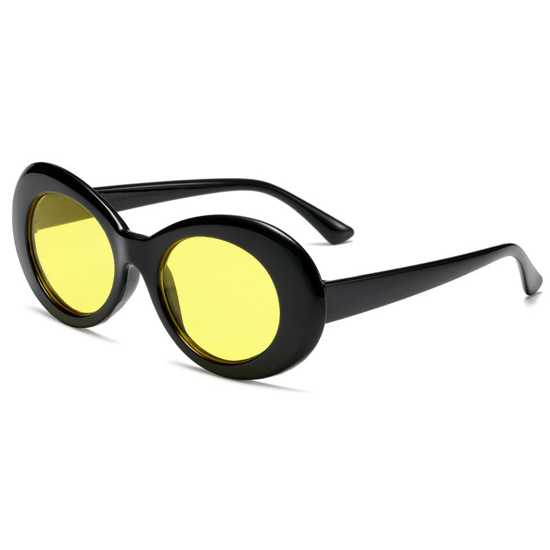 Damen modische ovaler Sonnenbrille Brehn
