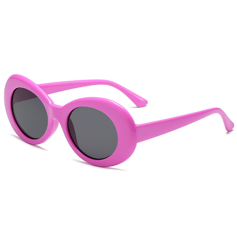 Damen modische ovaler Sonnenbrille Brehn