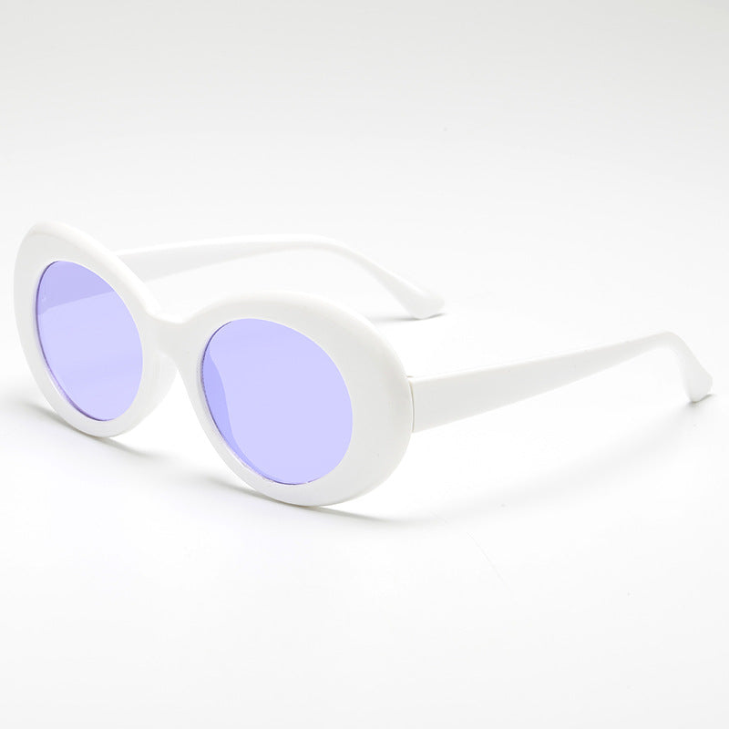 Damen modische ovaler Sonnenbrille Brehn
