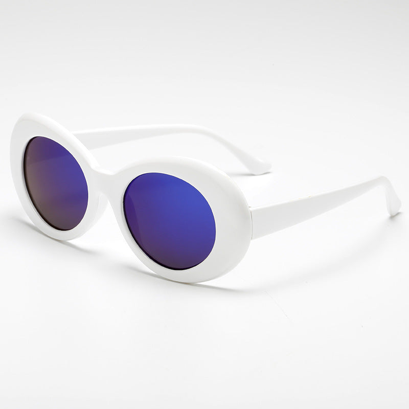 Damen modische ovaler Sonnenbrille Brehn