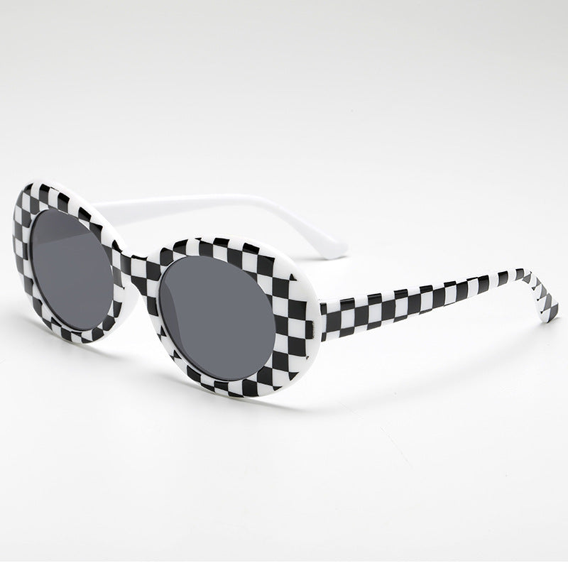 Damen modische ovaler Sonnenbrille Brehn