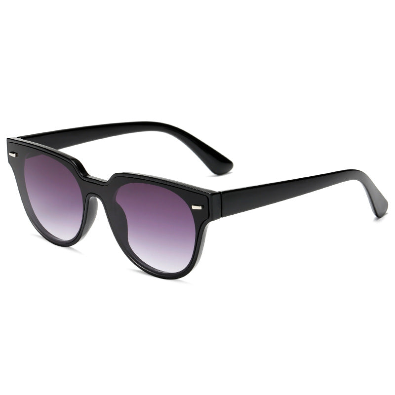 Damen modische Katzenaugen Sonnenbrille mit hochwertigem Kunststoffrahmen Brehn