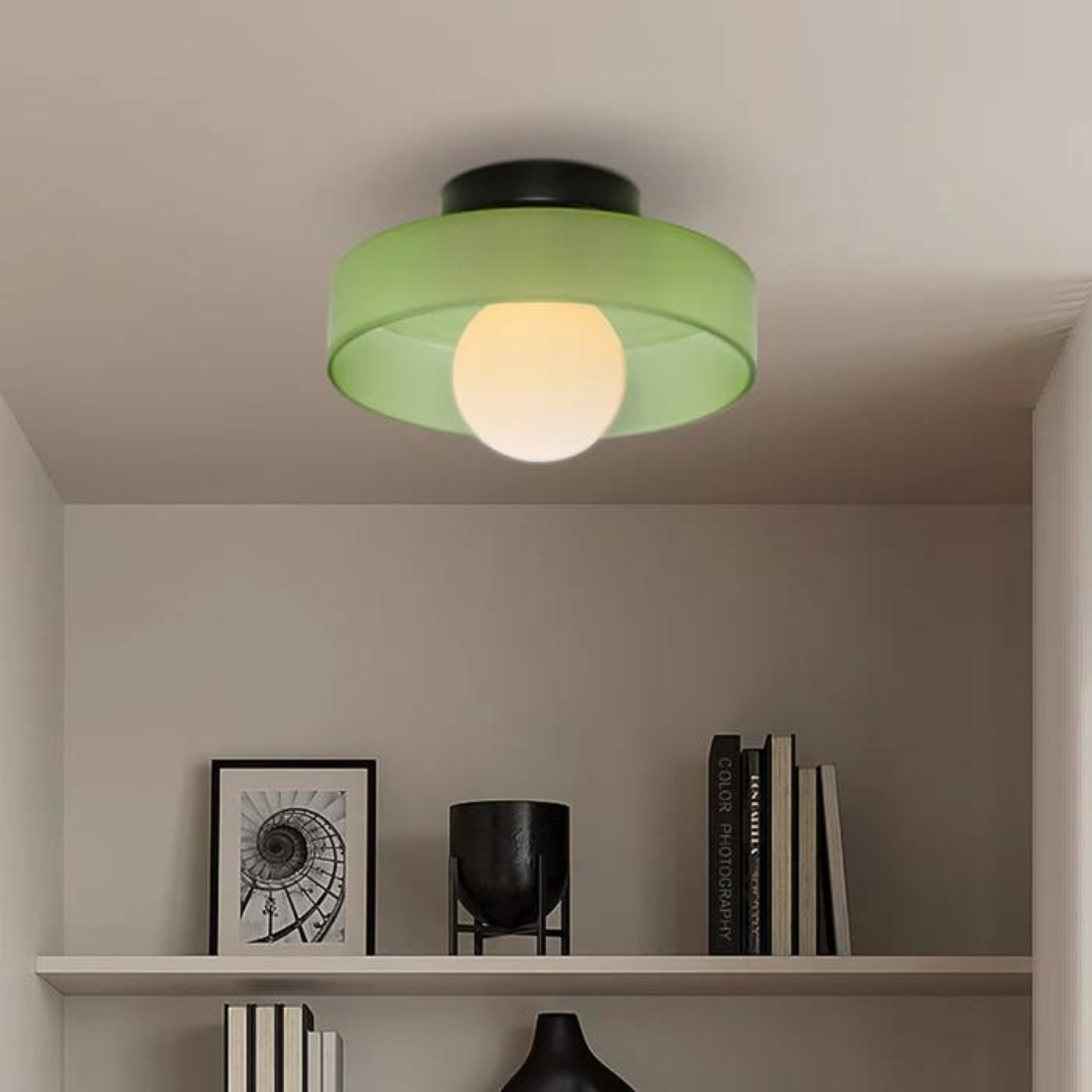Runde Deckenlampe mit stilvoller Funktionalität - LumiSphere | Brehn