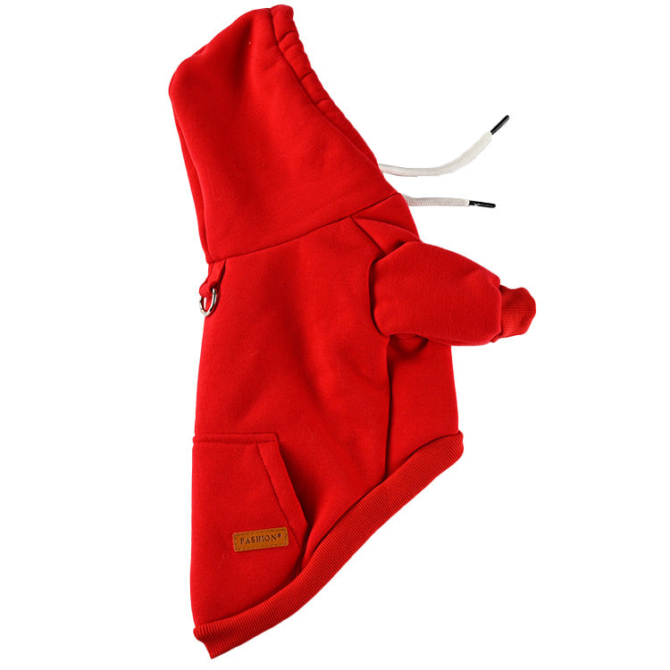 Kapuzen-Sweatshirt für Hunde aus Baumwolle
