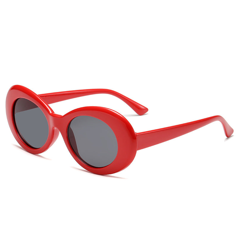 Damen modische ovaler Sonnenbrille Brehn