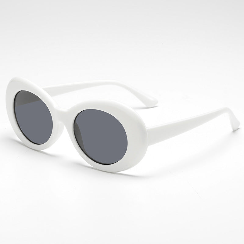 Damen modische ovaler Sonnenbrille Brehn