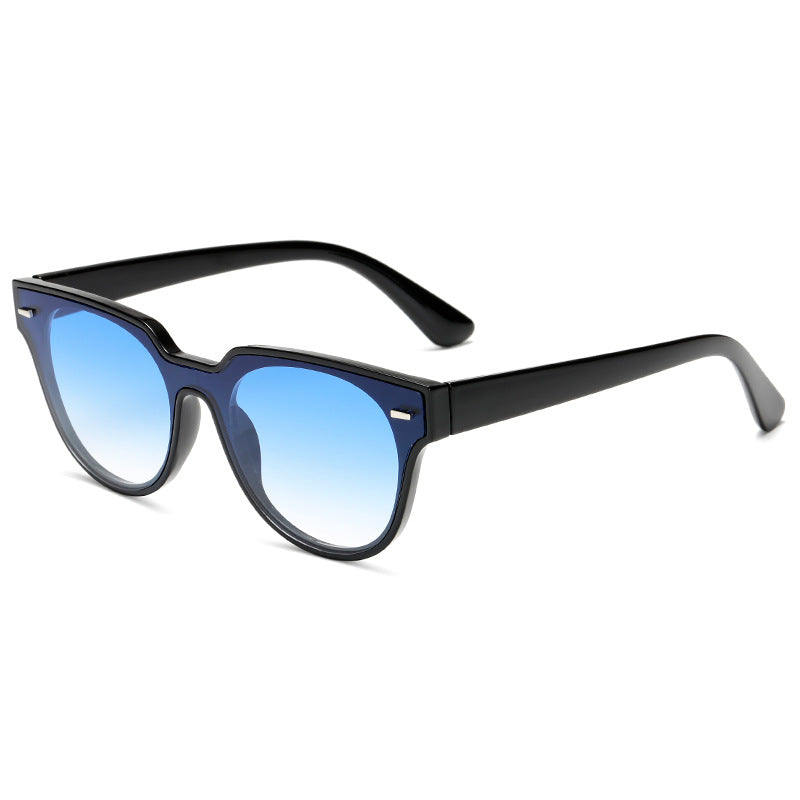 Damen modische Katzenaugen Sonnenbrille mit hochwertigem Kunststoffrahmen Brehn