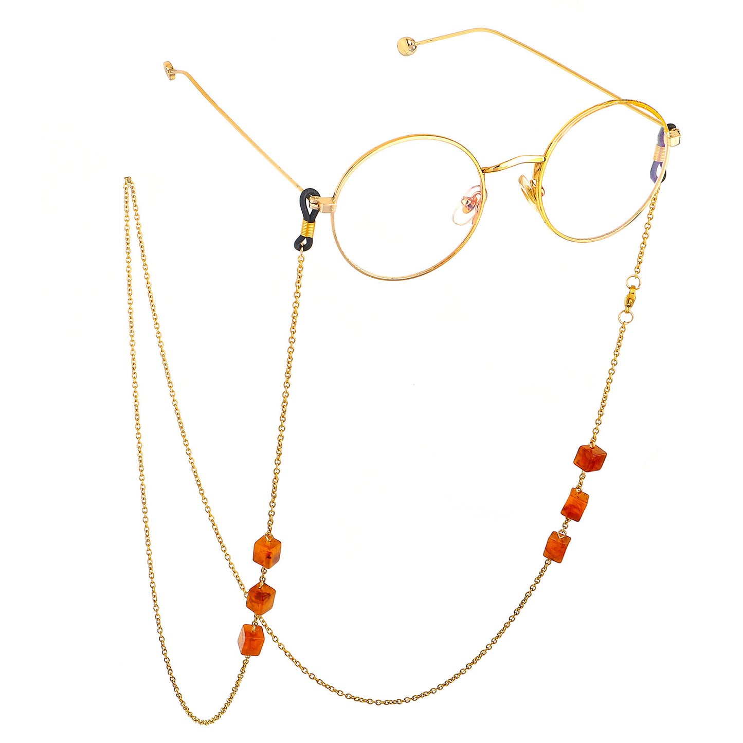 Eleganter Perlenkette Brillenhalter Brehn