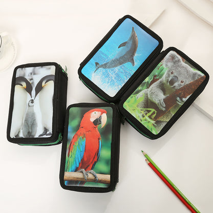 Wildlife-Themen Kunstbeutel
