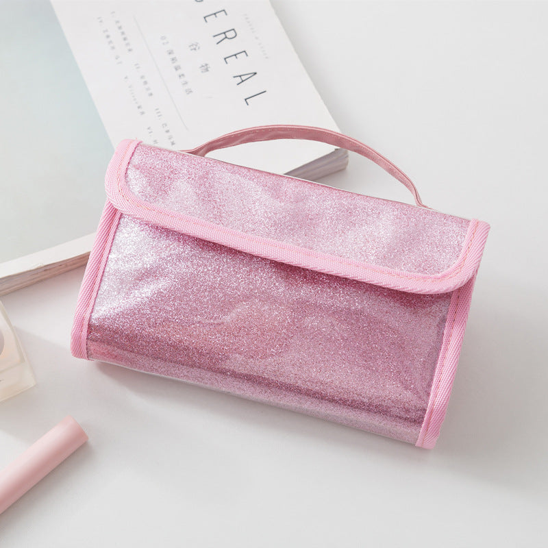 Glitzernder Reise-Make-up-Organizer Brehn