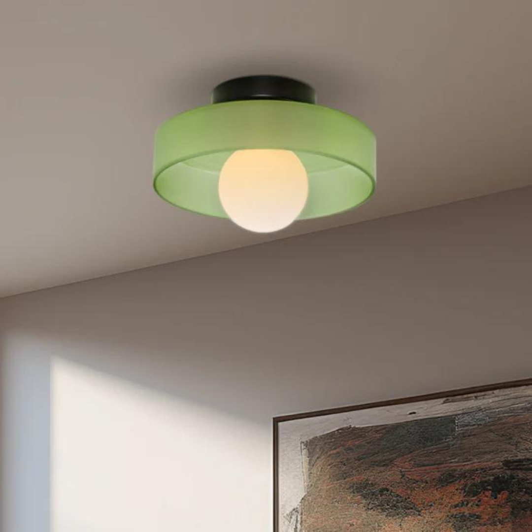 Runde Deckenlampe mit stilvoller Funktionalität - LumiSphere | Brehn