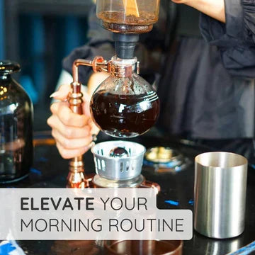 Japanische Siphon-Kaffeemaschine