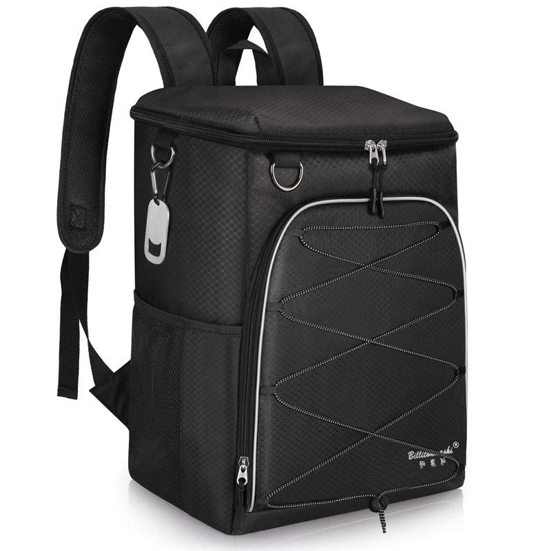 Unisex nan isolierter Kühlrucksack mit thermoisoliertem Innenfach, flexiblem Tragekomfort und organisiertem Frontfach Brehn
