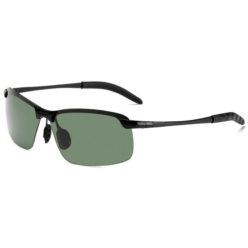 Herren Sportliche Sonnenbrille mit polarisierten Gläsern und flexiblem Rahmen Brehn