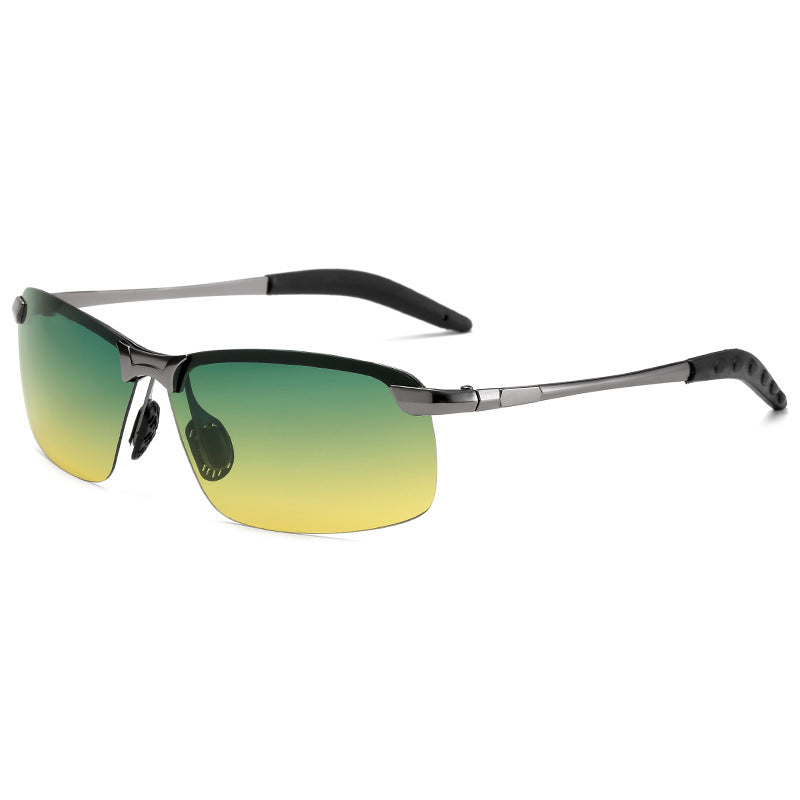 Herren Sportliche Sonnenbrille mit polarisierten Gläsern und flexiblem Rahmen Brehn