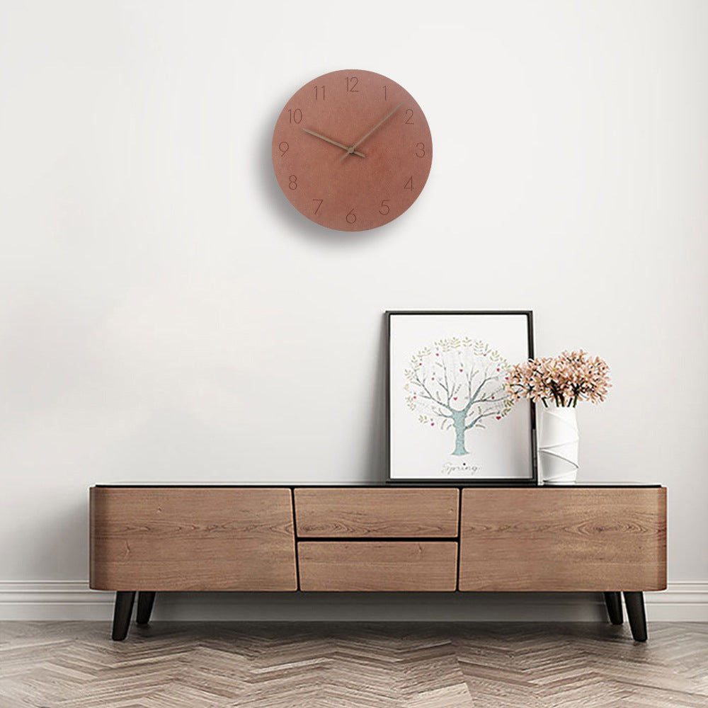 StilDesign Wanduhr – Minimalistische stille Uhr für modernes Interieur | Brehn