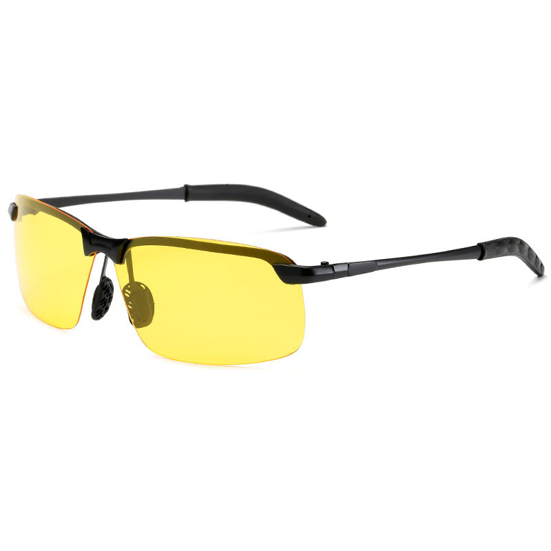 Herren Sportliche Sonnenbrille mit polarisierten Gläsern und flexiblem Rahmen Brehn